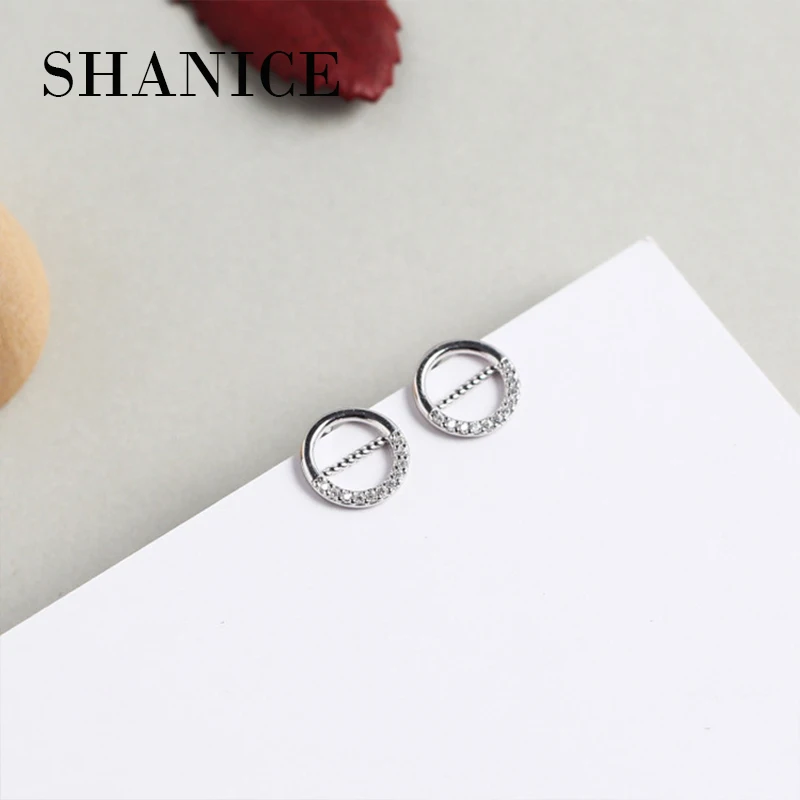 SHANICE Geometric Hollow Round Genuine Pearl 925 sterling silver micro Paved cz cubic zirconia stud Earrings For Women Jewelry
SHANICE Geometric Hollow Round Genuine Pearl 925 sterling silver micro Paved cz cubic zirconia stud Earrings For Women Jewelry