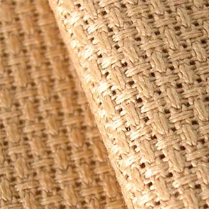 New arrival 40x40cm earth yellow 14ct cross stitch fabric aida coth canvas DIY handmade needlework sewing craft supplies | Дом и сад