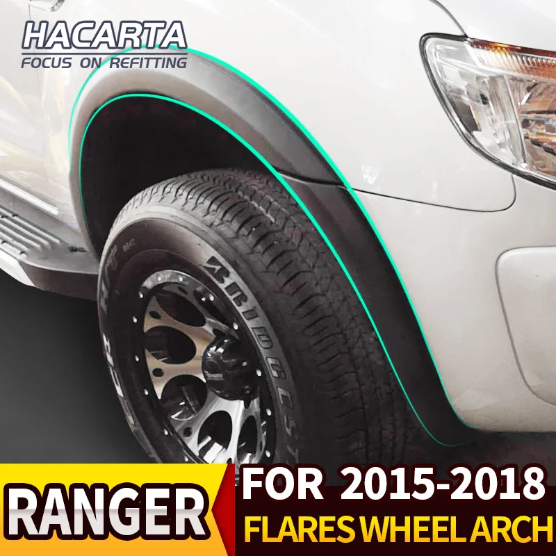 MATTE SLIM FENDER FLARE FLARES WHEEL ARCH FIT FOR FORD RANGER T7 T8 2015+ Black Sensor Curve Wheel eyebrow ABS
MATTE SLIM FENDER FLARE FLARES WHEEL ARCH FIT FOR FORD RANGER T7 T8 2015+ Black Sensor Curve Wheel eyebrow ABS