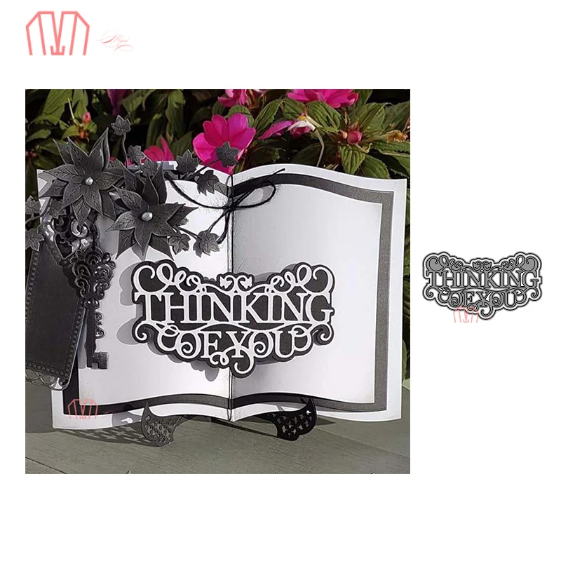 Mai Think of you letters Metal Cutting Dies Stencils for DIY Scrapbooking photo album Decorative Embossing DIY Paper Card
Mai Think of you letters Metal Cutting Dies Stencils for DIY Scrapbooking photo album Decorative Embossing DIY Paper Card
