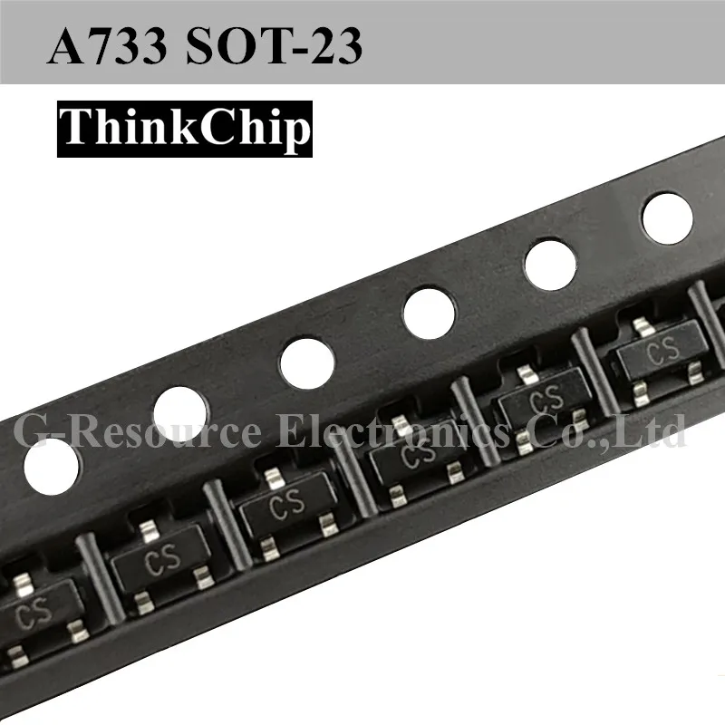 (100 шт.) 2SA733 SOT-23 A733 SMD Триод PNP сигнальный транзистор (маркировка CS)
(100 шт.) 2SA733 SOT-23 A733 SMD Триод PNP сигнальный транзистор (маркировка CS)
