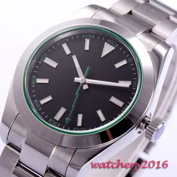 40mm parnis Black dial 316L Case Sapphire Glass Luminous Marks Deployment Bucket automatic mechanical Men's Wristwatches
40mm parnis Black dial 316L Case Sapphire Glass Luminous Marks Deployment Bucket automatic mechanical Men's Wristwatches