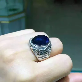 Free shipping Natural Sapphire Ring 925 sterling silver Wholesales Fine jewelry Natural Sapphire Man Ring 12*16mm
Free shipping Natural Sapphire Ring 925 sterling silver Wholesales Fine jewelry Natural Sapphire Man Ring 12*16mm
