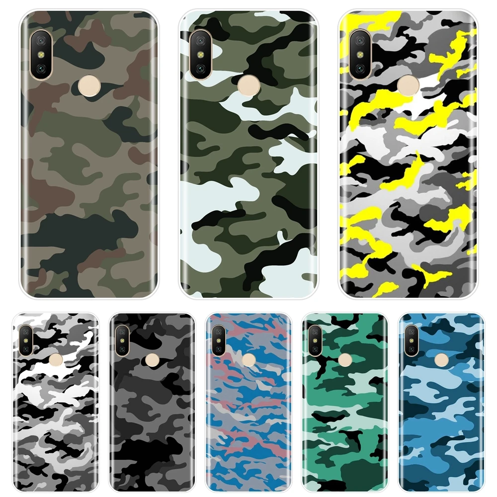 Soft Phone Case For Xiaomi Mi A1 A2 8 SE Lite Silicone Camouflage Military Camo Back Cover For Xiaomi Mi 5 5C 5S 5X 6 6X Plus
Soft Phone Case For Xiaomi Mi A1 A2 8 SE Lite Silicone Camouflage Military Camo Back Cover For Xiaomi Mi 5 5C 5S 5X 6 6X Plus