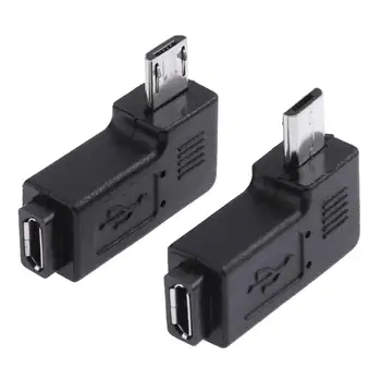 2pcs/lot 90 Degree Left & Right Angled Micro USB 5pin Female to Micro USB Male Data Adapter Plug Micro USB To Mini USB Connector
2pcs/lot 90 Degree Left & Right Angled Micro USB 5pin Female to Micro USB Male Data Adapter Plug Micro USB To Mini USB Connector