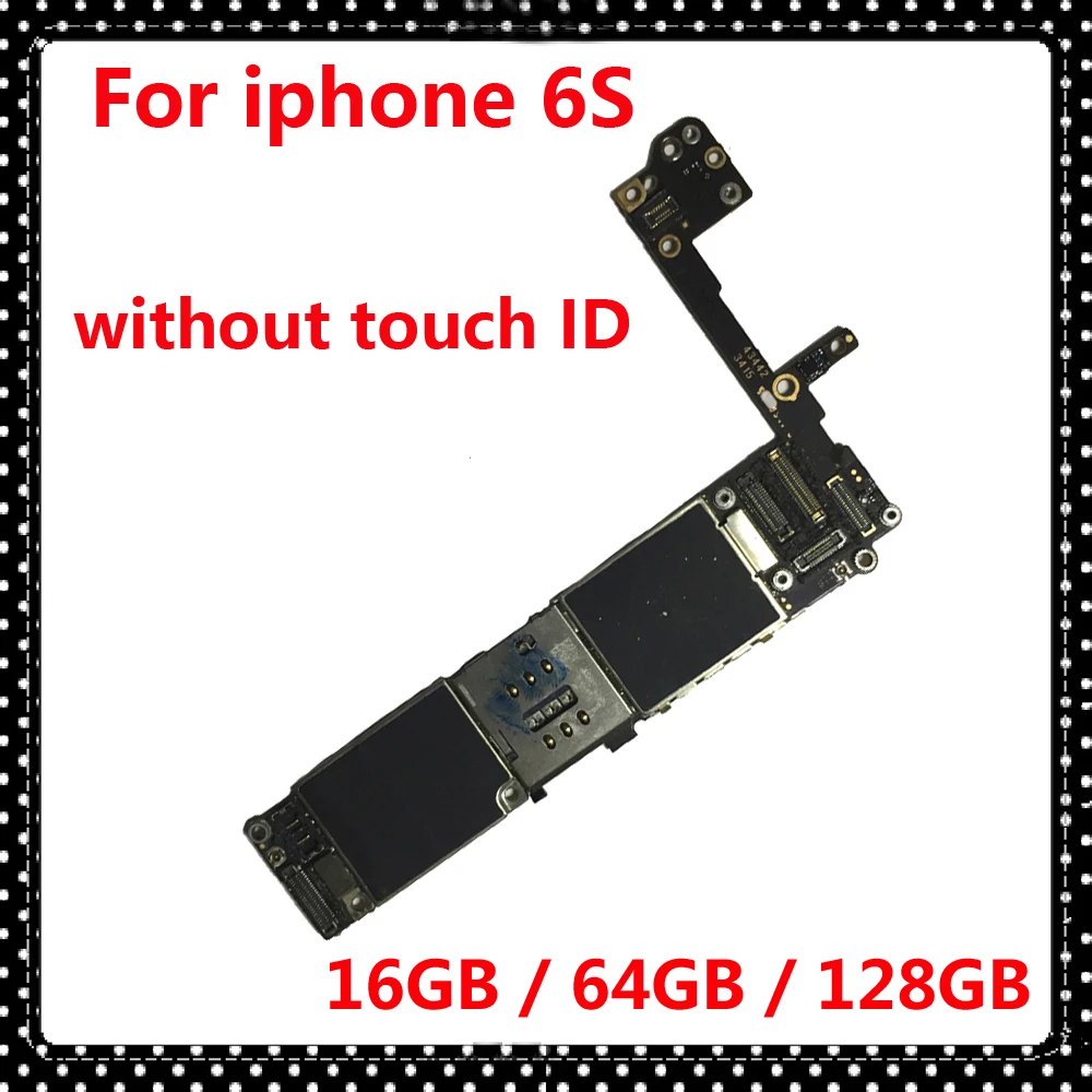 100% Good working original for iphone 6S motherboard without touch ID 16GB 32GB 64GB 128GB unlocked mainboard with IOS system
100% Good working original for iphone 6S motherboard without touch ID 16GB 32GB 64GB 128GB unlocked mainboard with IOS system
