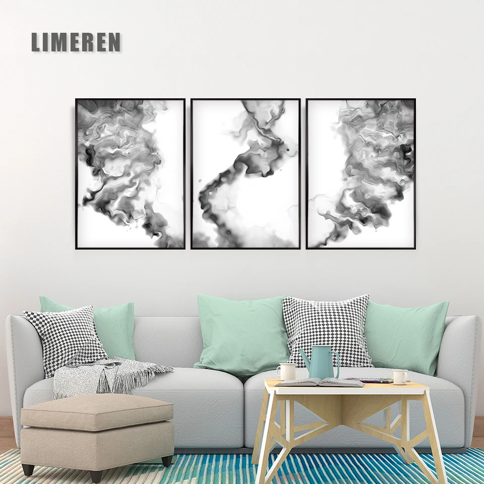 New Chinese Black and White Ink Liquid Diffusion Trajectory Canvas Painting Art Abstract Print Poster Picture Wall Home Decor
New Chinese Black and White Ink Liquid Diffusion Trajectory Canvas Painting Art Abstract Print Poster Picture Wall Home Decor