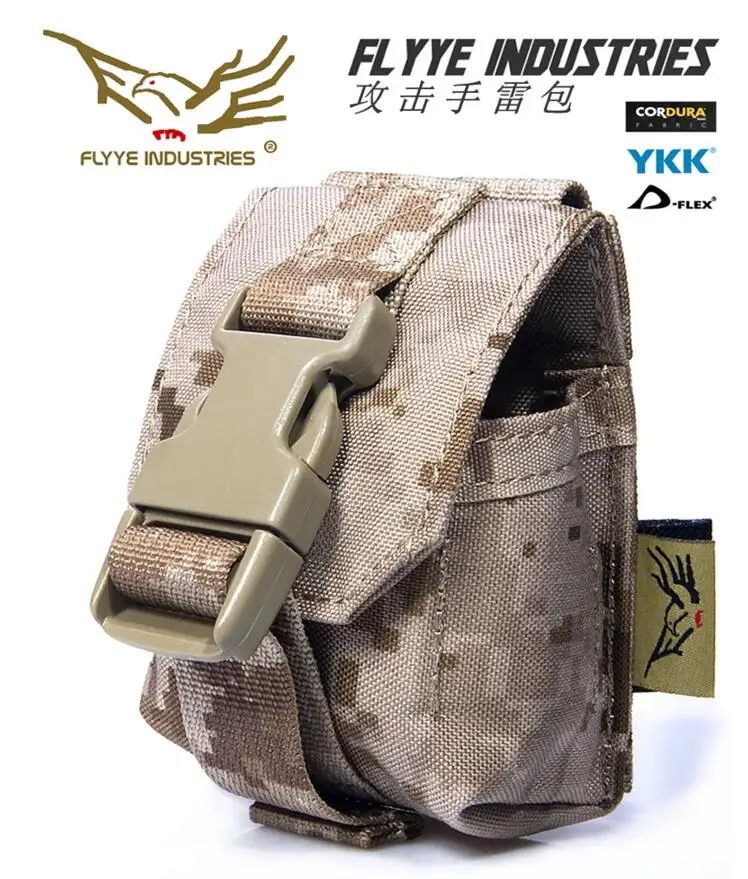 Free shipping In stock FLYYE genuine MOLLE grenade attack Pouch Military camping hiking modular combat pouch CORDURA FY-PH-G002
Free shipping In stock FLYYE genuine MOLLE grenade attack Pouch Military camping hiking modular combat pouch CORDURA FY-PH-G002
