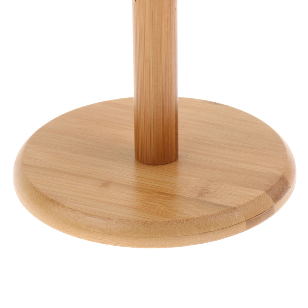 Bamboo Wood Mug Tree Stand Kitchen Storage Rack Tea Coffee Cup Holder Organizing Shelf