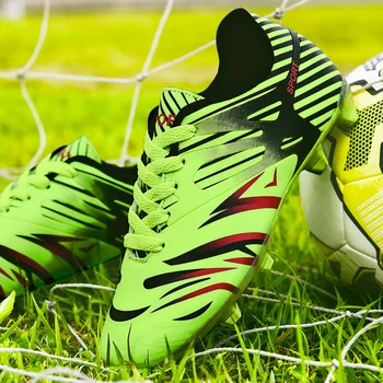 YRRFUO Men's Long Outdoor Soccer Shoes 2018 New High Quality Non-slip Lawn Football Shoes Chutira Futebol Ankle Futsal Zapatos
YRRFUO Men's Long Outdoor Soccer Shoes 2018 New High Quality Non-slip Lawn Football Shoes Chutira Futebol Ankle Futsal Zapatos