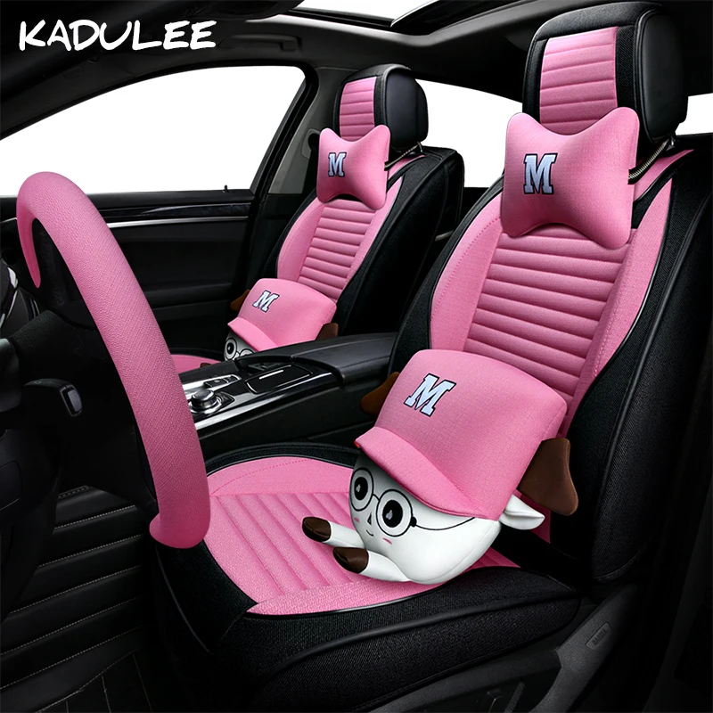 KADULEE flax auto car seat covers For nissan qashqai j10 hyundai getz elantra creta subaru forester car accessories car-styling
KADULEE flax auto car seat covers For nissan qashqai j10 hyundai getz elantra creta subaru forester car accessories car-styling