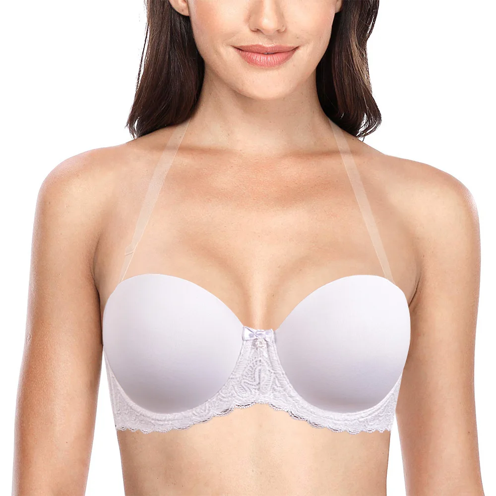 YANDW Halter Bras Women Silicone Lace Bralette Dropshipping Thin Push Up Strapless White Bra Plus Size Sexy Bras For Women
YANDW Halter Bras Women Silicone Lace Bralette Dropshipping Thin Push Up Strapless White Bra Plus Size Sexy Bras For Women