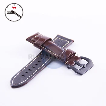 High Light Brown 26mm Genuine leather watchband strap 26mm with Black Buckle for panerai men watch replacement watch strap
High Light Brown 26mm Genuine leather watchband strap 26mm with Black Buckle for panerai men watch replacement watch strap