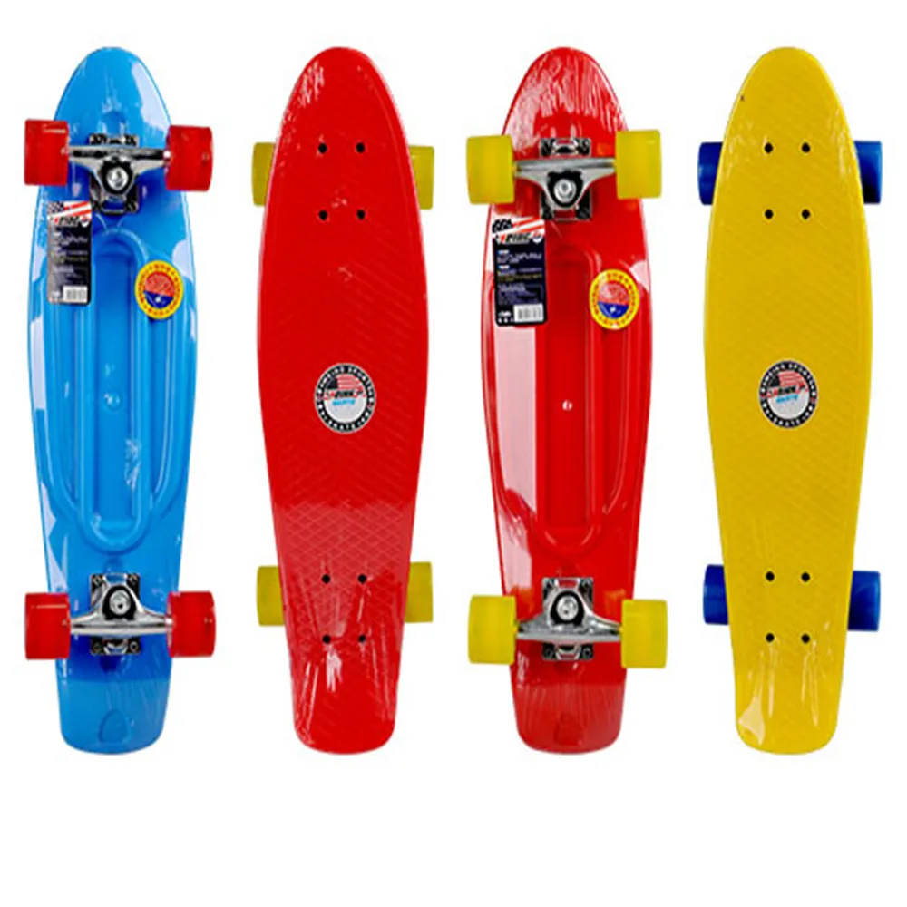 Double seesaw multi-color optional skateboard junior juvenile professional version of fish skateboard 27 inch four wheel durable
Double seesaw multi-color optional skateboard junior juvenile professional version of fish skateboard 27 inch four wheel durable