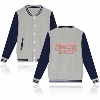 U.S. drama Stranger Things Jackets Men/Women Baseball uniform Stranger Things 3 Full Winter Warm Simple student Jacket 4XL
U.S. drama Stranger Things Jackets Men/Women Baseball uniform Stranger Things 3 Full Winter Warm Simple student Jacket 4XL