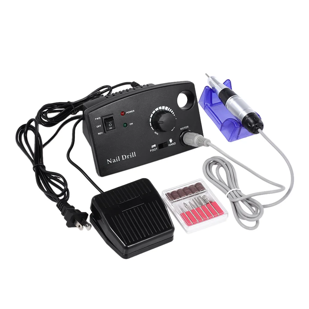 Electric Nail Drill Machine 6 Bits Power Drill Diamond Nail File Drill Manicure Polisher Pedicure Master Nail Grinder Bit Kit
Electric Nail Drill Machine 6 Bits Power Drill Diamond Nail File Drill Manicure Polisher Pedicure Master Nail Grinder Bit Kit