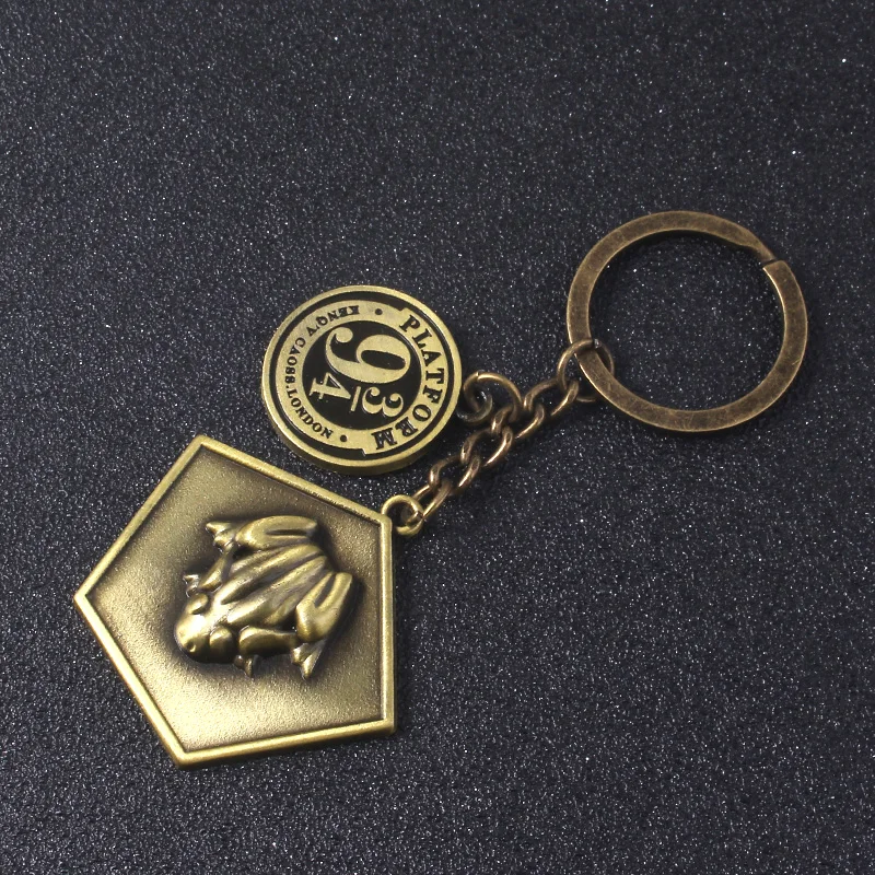 New HP Hogwarts Frog Platform 9 3/4 Keychain Keyring Pendant Order of the Phoenix High Quality For Men Women Jewelry
New HP Hogwarts Frog Platform 9 3/4 Keychain Keyring Pendant Order of the Phoenix High Quality For Men Women Jewelry