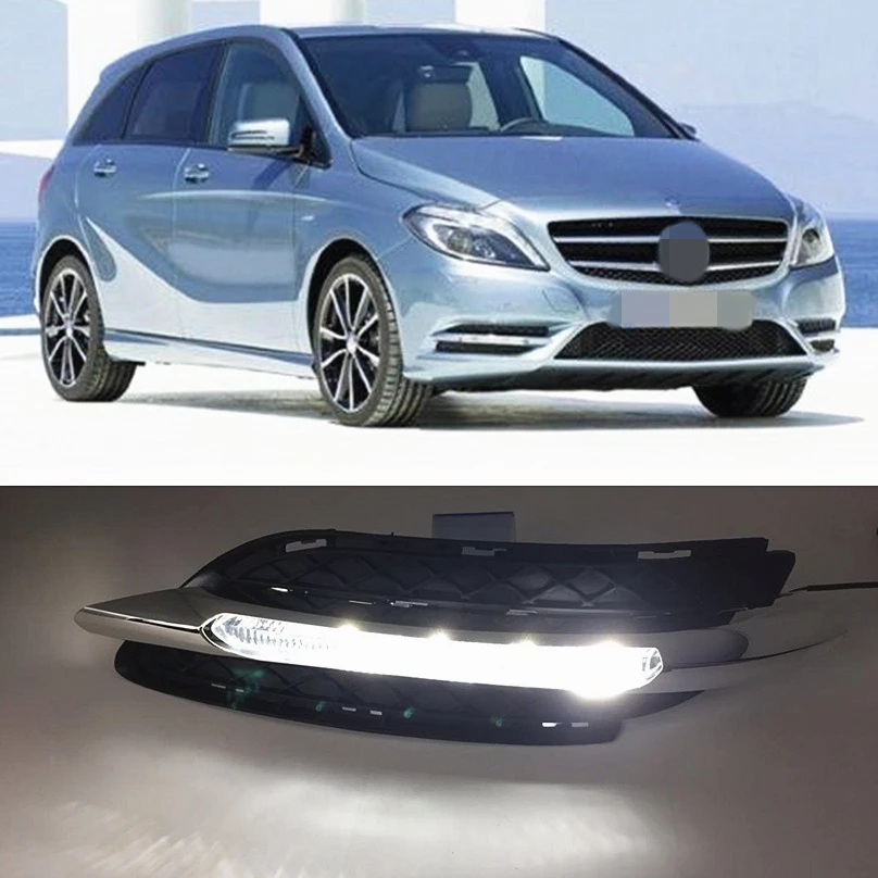 Car Flashing for Mercedes Benz B200 W246 B180 2011 2014 LED DRL Daytime Running Light Daylight Waterproof Fog Lamp free shipping
Car Flashing for Mercedes Benz B200 W246 B180 2011 2014 LED DRL Daytime Running Light Daylight Waterproof Fog Lamp free shipping