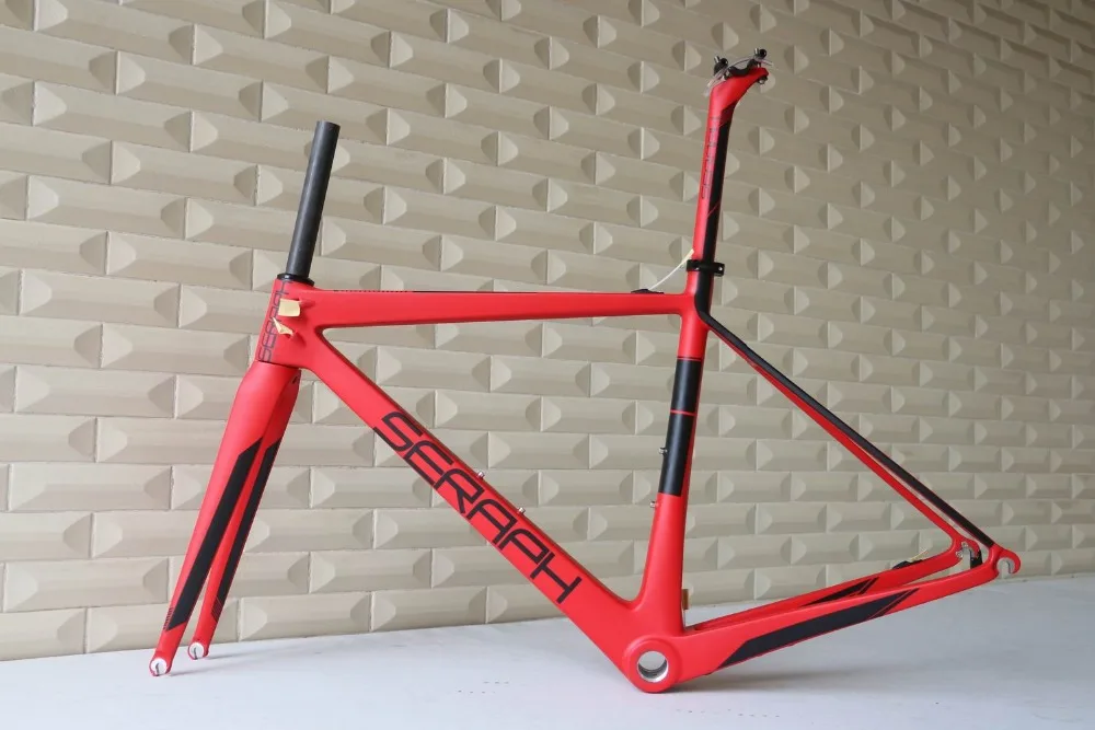 

SERAPH painting T1000 Bicycle Carbon Frame FM686, Chinese super light road carbon frame,Carbon Fiber road bike Frame,