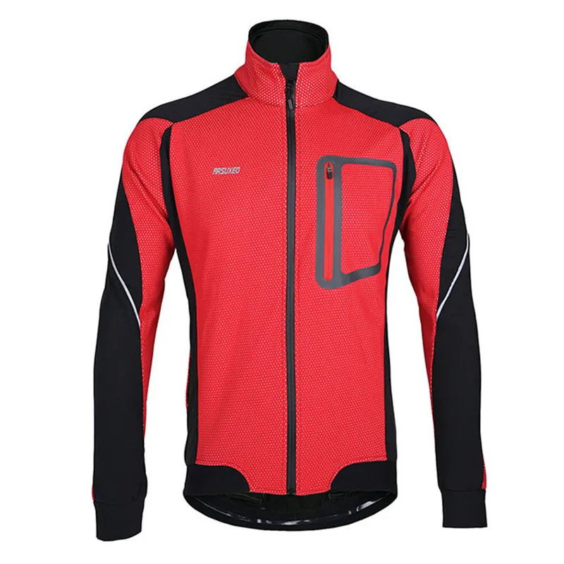 Cuzaekii Men's Winter Thermal Fleece Cycling Jacket Windproof Sports Bike Bicycle Jersey Sports Long Sleeve Coat Tops
Cuzaekii Men's Winter Thermal Fleece Cycling Jacket Windproof Sports Bike Bicycle Jersey Sports Long Sleeve Coat Tops