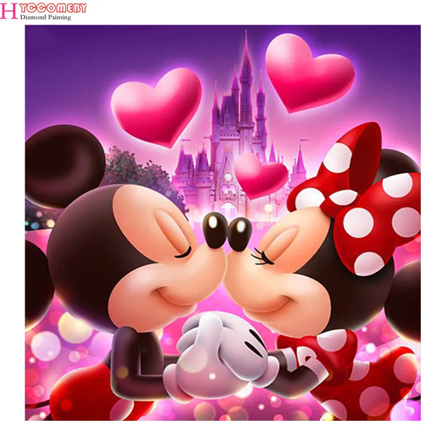Lovely Mickey Minnie Painting Diy 5D Diamond Painting Cartoon Full Resin Round Diamond Embroidery Mosaic Painting Children Gift
Lovely Mickey Minnie Painting Diy 5D Diamond Painting Cartoon Full Resin Round Diamond Embroidery Mosaic Painting Children Gift