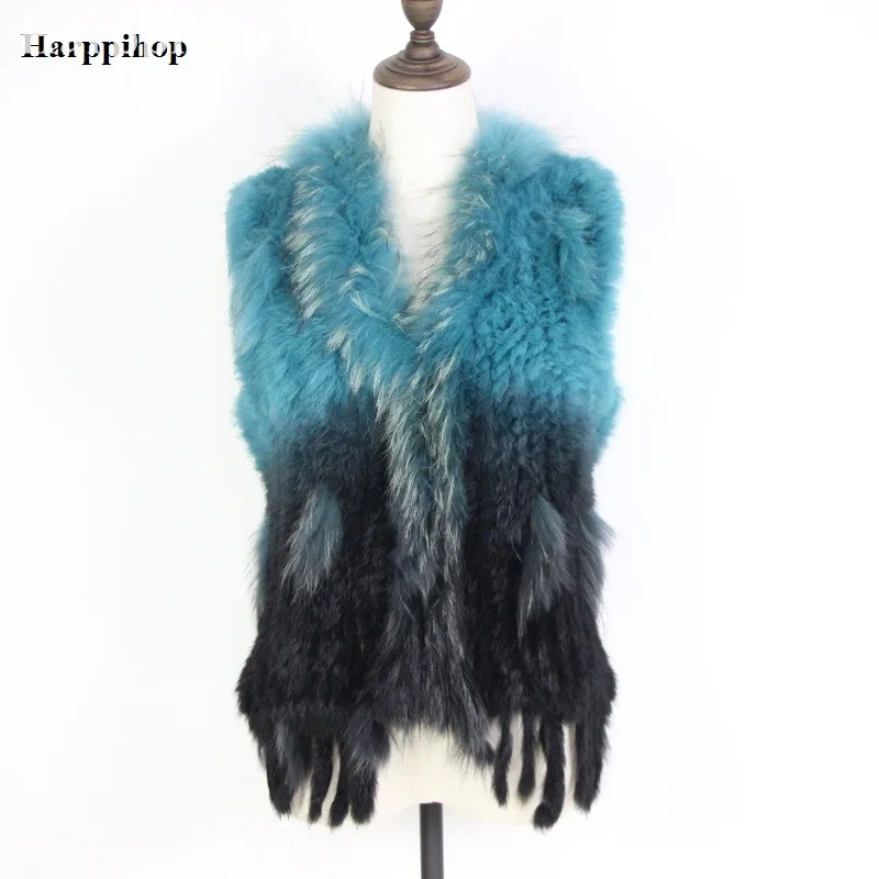 2019 New Real Rabbit Fur Gilet With Large raccoon Fur Collar Vest Knitted Rabbit Fur Waistcoats Warm Fur Jacket
2019 New Real Rabbit Fur Gilet With Large raccoon Fur Collar Vest Knitted Rabbit Fur Waistcoats Warm Fur Jacket