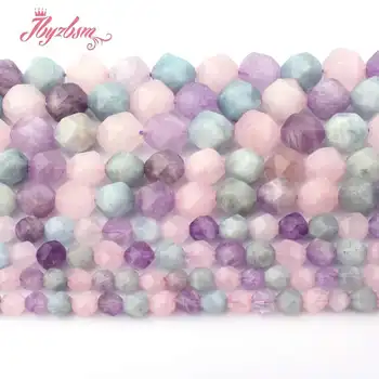 Faceted Lavender Aquamarines,Amethysts,Quartz Natural Stone Beads For Necklace DIY Jewelry Making 15" 5-6,8,10mm Free Shipping
Faceted Lavender Aquamarines,Amethysts,Quartz Natural Stone Beads For Necklace DIY Jewelry Making 15" 5-6,8,10mm Free Shipping