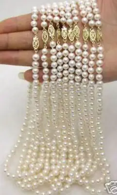 Hot sale Free Shipping>>>>WHOLESALE 10PC 6-7MM WHITE AKOYA CULTURED PEARL NECKLACE 18
Hot sale Free Shipping>>>>WHOLESALE 10PC 6-7MM WHITE AKOYA CULTURED PEARL NECKLACE 18