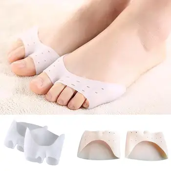 Joylife 1 Pair Silicone Forefoot Pad Bunion Treatment Corrector Big Toe Separator Toe Holder Toe Silicone Feet Care Massage
Joylife 1 Pair Silicone Forefoot Pad Bunion Treatment Corrector Big Toe Separator Toe Holder Toe Silicone Feet Care Massage