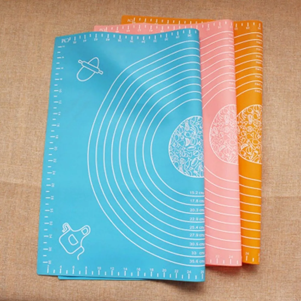 S/L Pink/Blue Silicone Liners Cake Baking Mat Rolling Fondant Mat Pad Non Stick Sugar Craft Fondant Cake Makingtool
S/L Pink/Blue Silicone Liners Cake Baking Mat Rolling Fondant Mat Pad Non Stick Sugar Craft Fondant Cake Makingtool