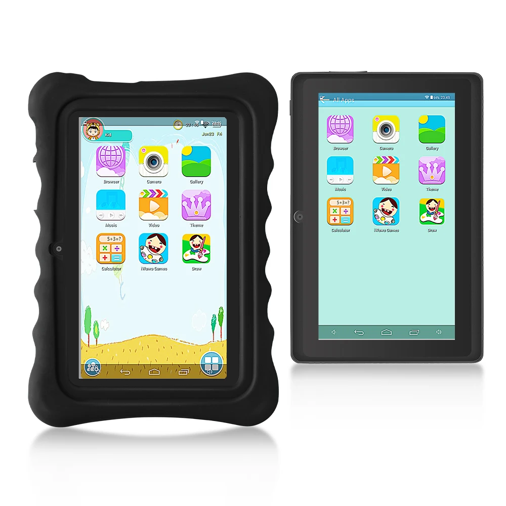 Yuntab New black Q88H Kids Tablet PC load Iwawa kid software 3D-Game bluetooth Educational Game Apps with Chic stand Case
Yuntab New black Q88H Kids Tablet PC load Iwawa kid software 3D-Game bluetooth Educational Game Apps with Chic stand Case