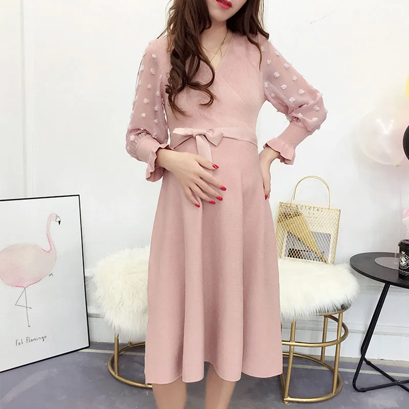 Knitted Maternity Dresses Pregnancy Clothes For Pregnant Women Dress Vestido Embarazada Maternity Dresses Autumn Spring
Knitted Maternity Dresses Pregnancy Clothes For Pregnant Women Dress Vestido Embarazada Maternity Dresses Autumn Spring