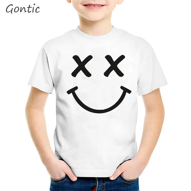 Marshmello boys t shirt Funny Children DJ Smile Summer Tops children fortnight Clothes Cartoon Hip Hop Skateboard kids tshirt
Marshmello boys t shirt Funny Children DJ Smile Summer Tops children fortnight Clothes Cartoon Hip Hop Skateboard kids tshirt