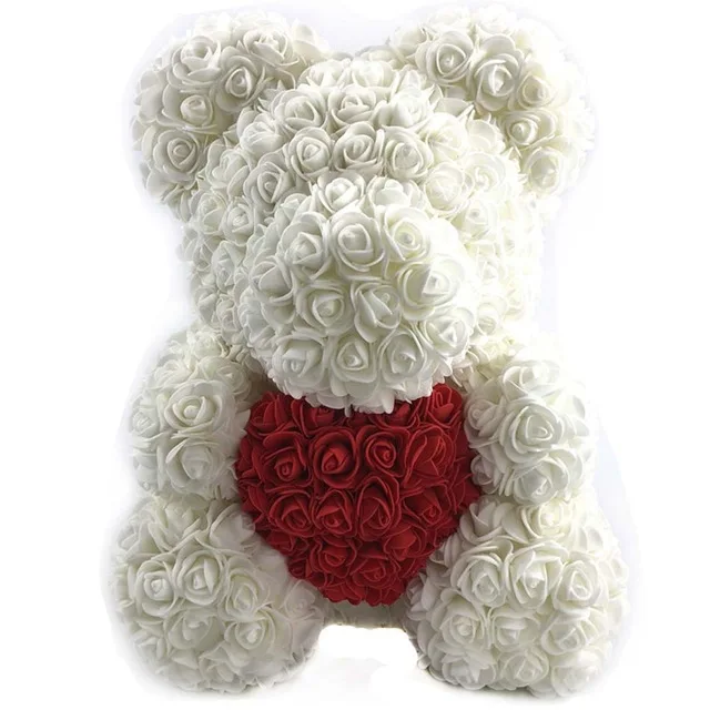 2019 Hot Sale 40cm Bear of Roses Artificial Flowers Home Wedding Festival DIY Cheap Wedding Decoration Gift Box Wreath Crafts
2019 Hot Sale 40cm Bear of Roses Artificial Flowers Home Wedding Festival DIY Cheap Wedding Decoration Gift Box Wreath Crafts