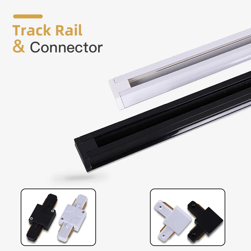 2pcs/Lot Led Track Lights Spot Led Rail Straight/Corner Connector Lighting fixtures 2-wire Rail for LED track Lamps Spotlights
2pcs/Lot Led Track Lights Spot Led Rail Straight/Corner Connector Lighting fixtures 2-wire Rail for LED track Lamps Spotlights