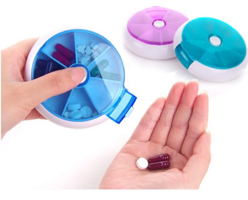 Портативный 7 дней Путешествия Медицина Box Pill Витамин Планшет Держатель