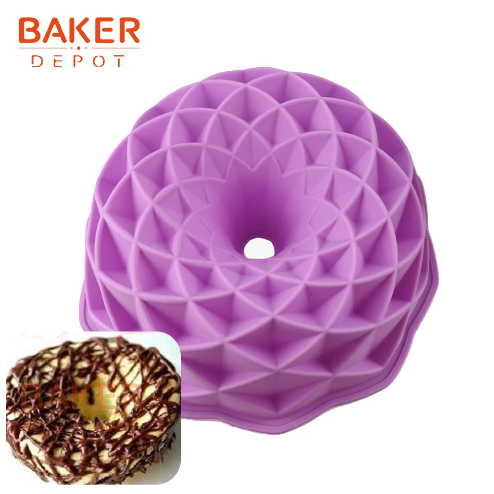 BAKER DEPOT Silicone Mold for Big Cake round cake pastry baking form 3D Large Cakes bread bakeware diy Birthday wedding new
BAKER DEPOT Silicone Mold for Big Cake round cake pastry baking form 3D Large Cakes bread bakeware diy Birthday wedding new