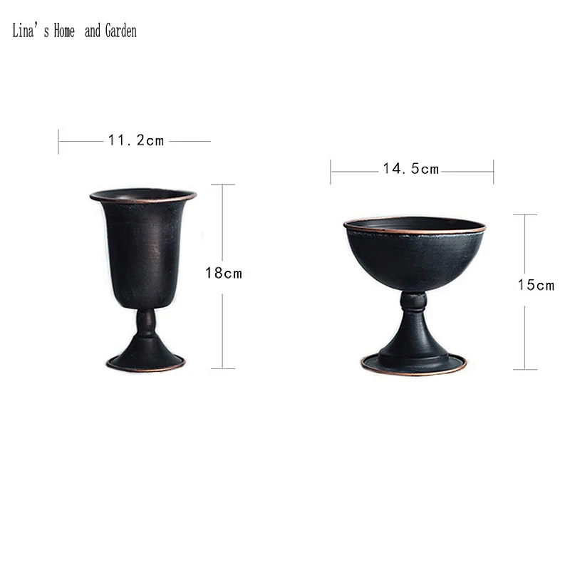 stainless steel vintage antique mini metal tealight candle holders