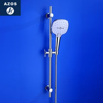 Azos Shower Rod Brass Chrome Rise And Fall Single Function Rotatable Bracket Bathing Shower Room Round HSSJ018A
Azos Shower Rod Brass Chrome Rise And Fall Single Function Rotatable Bracket Bathing Shower Room Round HSSJ018A