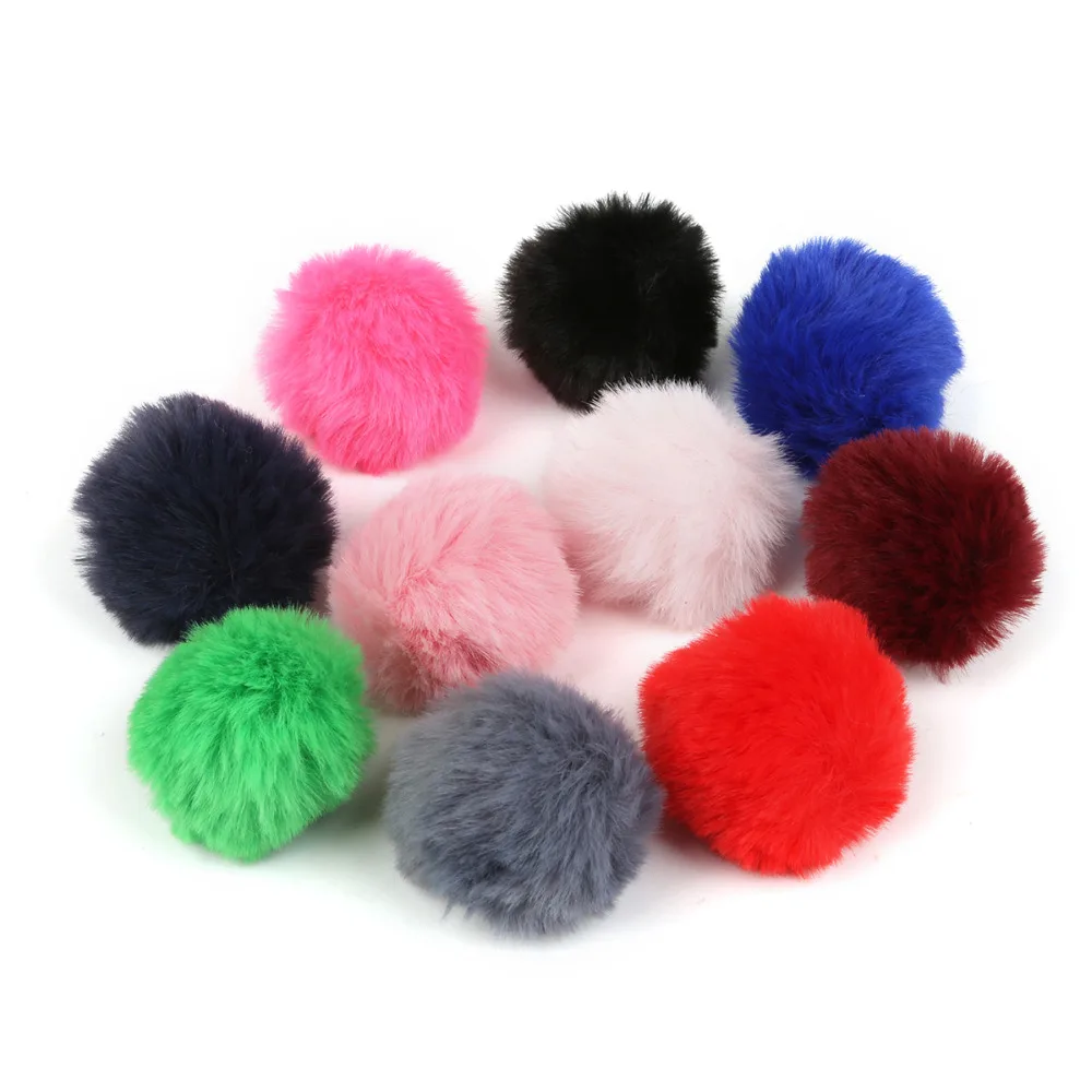 6 PCS Fashion Colorful Imitation Rabbit Fur Ball Pom Pom Charm Pendant for DIY Jewelry Key Chain Craft Finding Making Dia 4cm
6 PCS Fashion Colorful Imitation Rabbit Fur Ball Pom Pom Charm Pendant for DIY Jewelry Key Chain Craft Finding Making Dia 4cm