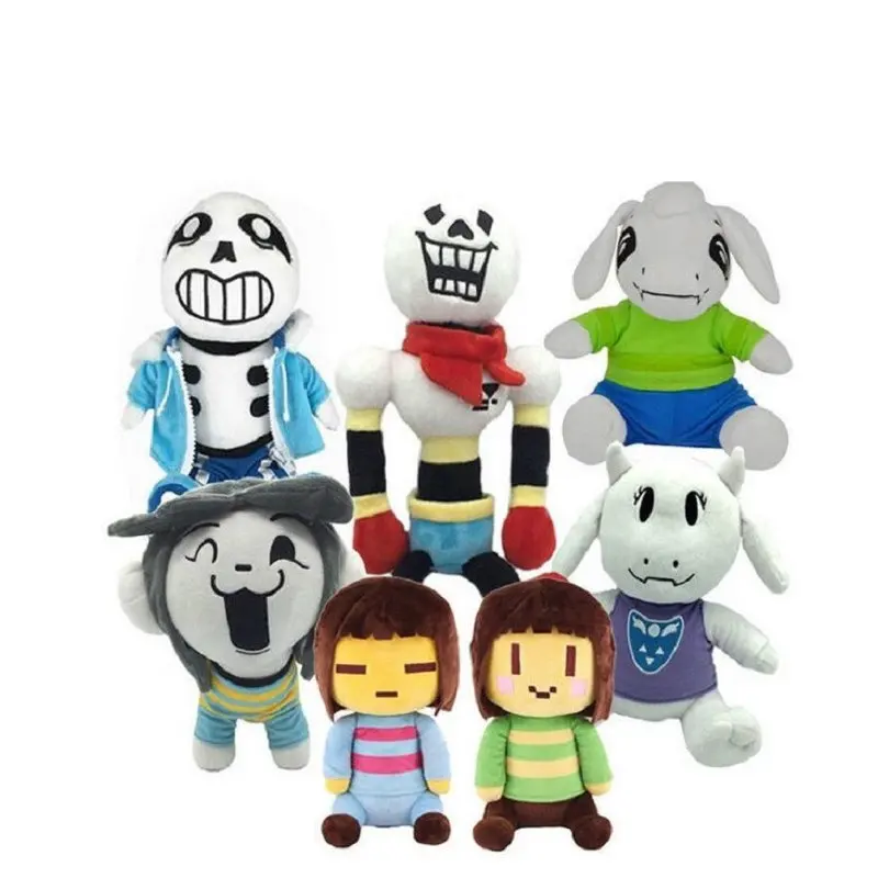 Hot Undertale Plush Doll Stuffed Toy ~Sans Papyrus Toriel Asriel Temmie Chara Frisk ~ Figure Kid Gift
Hot Undertale Plush Doll Stuffed Toy ~Sans Papyrus Toriel Asriel Temmie Chara Frisk ~ Figure Kid Gift