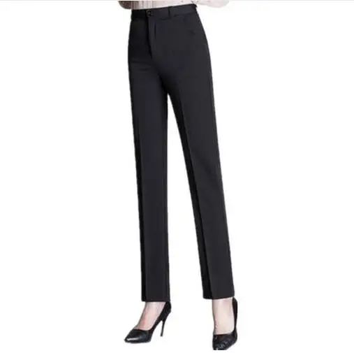 2019 Spring Women Plus Size Pants Slim High Waist Straight Pants Elegant Ol Work Wear Casual Pants Women Trousers Femme S-5XL
2019 Spring Women Plus Size Pants Slim High Waist Straight Pants Elegant Ol Work Wear Casual Pants Women Trousers Femme S-5XL