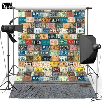 DAWNKNOW License Plate Wall New Fabric Polyester Background For Newborn Brick Road Vinyl Backdrop For Wedding Photo Studio S2238
DAWNKNOW License Plate Wall New Fabric Polyester Background For Newborn Brick Road Vinyl Backdrop For Wedding Photo Studio S2238
