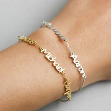 GORGEOUS TALE Personalized Name Jewelry Stainless Steel Bracelet Multi-name Custom Bracelets Best Birthday Gift to Girlfriends
GORGEOUS TALE Personalized Name Jewelry Stainless Steel Bracelet Multi-name Custom Bracelets Best Birthday Gift to Girlfriends