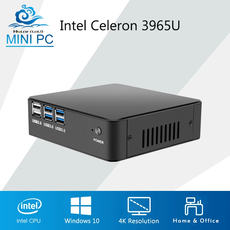 Newest Mini PC DDR3L RAM Mini Computer Pentium 4405U Windows 10 Computer Desktop UHD Computer PC WIFI HDMI USB3.0
Newest Mini PC DDR3L RAM Mini Computer Pentium 4405U Windows 10 Computer Desktop UHD Computer PC WIFI HDMI USB3.0