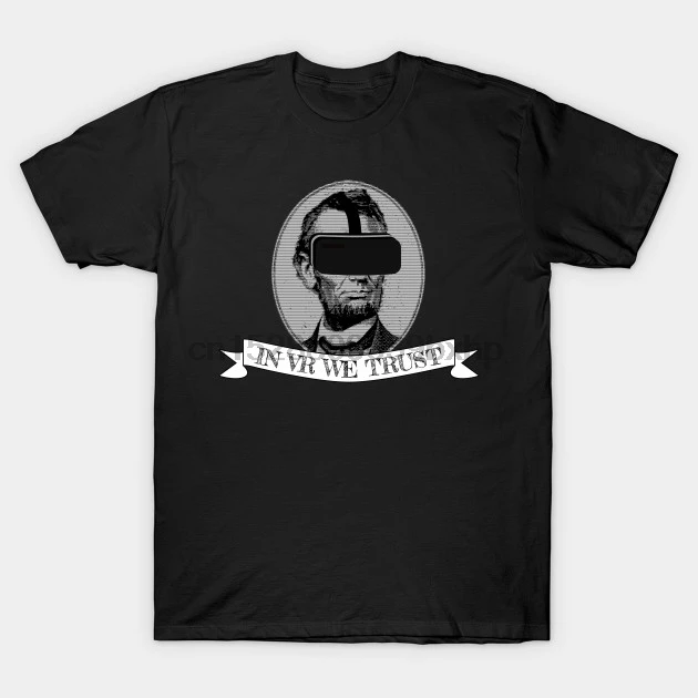 Men Short sleeve tshirt Funny Virtual Reality Players Cool Abraham Lincoln VR Parody Gaming T Shirt(1) Women t-shirt
Men Short sleeve tshirt Funny Virtual Reality Players Cool Abraham Lincoln VR Parody Gaming T Shirt(1) Women t-shirt