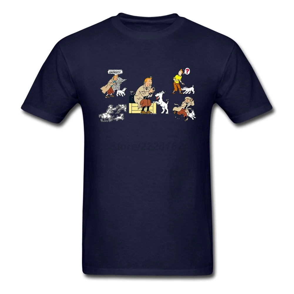 Man Tintin and his dog Snowy T Shirts Concert 3D Print Cotton Shirts with The Adventures of Tintin Casual Tee Shirts for youth
Man Tintin and his dog Snowy T Shirts Concert 3D Print Cotton Shirts with The Adventures of Tintin Casual Tee Shirts for youth
