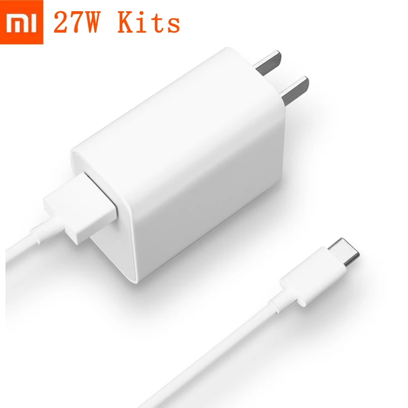 Original Xiaomi 27W USB Charger QC 3.0 fast Charge wall adapter for 20w wireless chargers 3A 20V 12V 9V MI9 mi 9 redmi K20 pro
Original Xiaomi 27W USB Charger QC 3.0 fast Charge wall adapter for 20w wireless chargers 3A 20V 12V 9V MI9 mi 9 redmi K20 pro