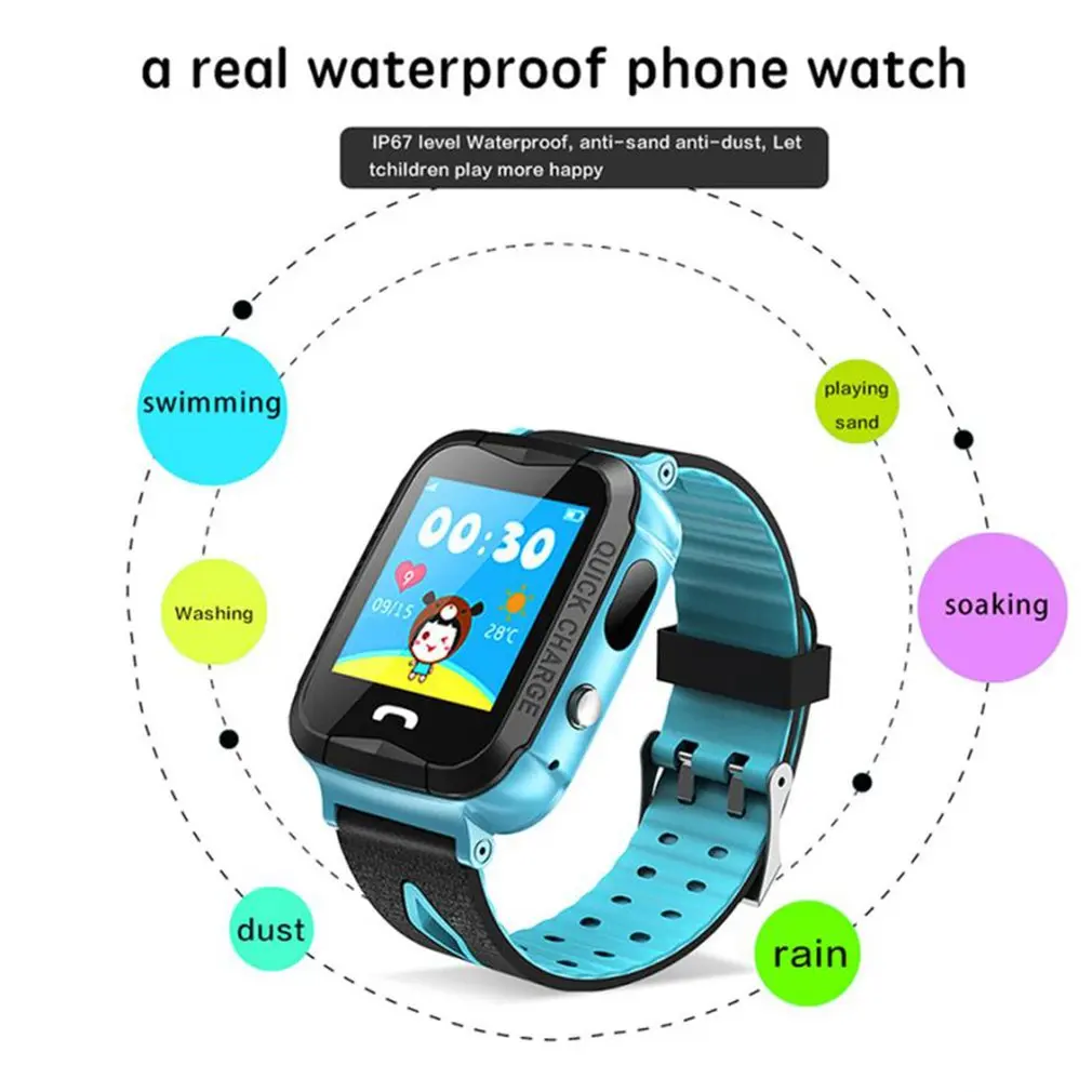 New Y34 Daily Waterproof Anti Lost Child GPRS Tracker SOS Positioning Tracking Smart Phone Baby Safe Watch For Kids
New Y34 Daily Waterproof Anti Lost Child GPRS Tracker SOS Positioning Tracking Smart Phone Baby Safe Watch For Kids
