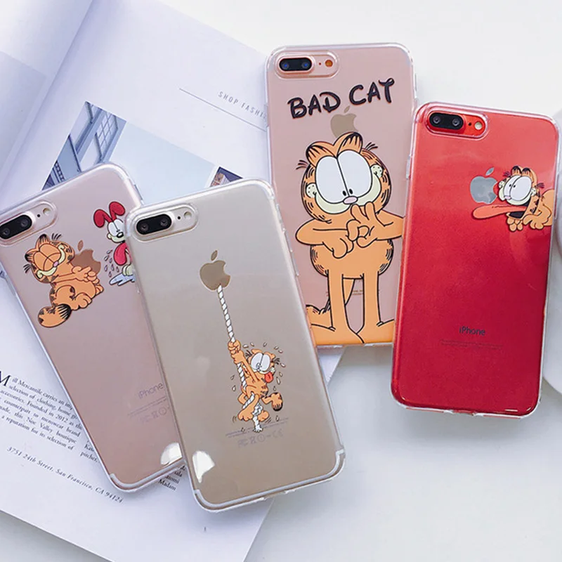 Transparent Ultra Garfield Case For iPhone 8 8plus 7 7 Plus Phone Cases Clear Cases For iphone 6 s 6s 7 Plus X XR XS Max Cases
Transparent Ultra Garfield Case For iPhone 8 8plus 7 7 Plus Phone Cases Clear Cases For iphone 6 s 6s 7 Plus X XR XS Max Cases